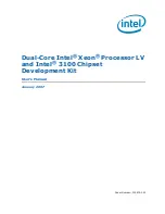 Intel Xeon LV User Manual preview