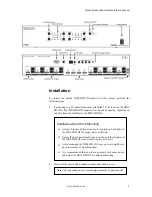 Предварительный просмотр 5 страницы Intelix DIGI-HD-4X8 Installation Manual