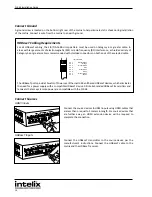 Предварительный просмотр 16 страницы Intelix FLX-64 Installation And Operation Manual