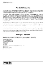 Preview for 6 page of Intelix INT-44HDX Installation And Operation Manual