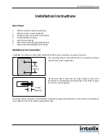 Предварительный просмотр 10 страницы Intelix SKYPLAY-DFS Series Installation And Operation Manual