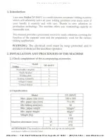 Preview for 3 page of Intelli-Fold DF-304 C Operating Instructions Manual