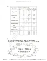 Preview for 6 page of Intelli-Fold DF-304 C Operating Instructions Manual