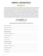 Preview for 14 page of INTELLI HEAT CALI Avanti Installation And Instruction Manual