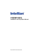 Preview for 1 page of Intellian t100Q Installation And Operation Manual