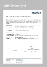 Предварительный просмотр 6 страницы Intellian t80W Installation And Operation User Manual