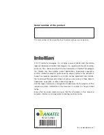 Preview for 3 page of Intellian v240C Installation And Operation Manual