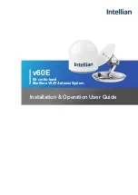 Preview for 1 page of Intellian v60E Installation & Operation User Manual