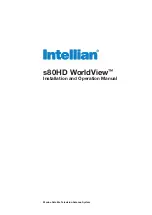 Intellian WorldView s80HD Installation And Operation Manual preview