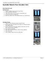 Preview for 36 page of Intellibot Robotics HydroBot Series User Manual