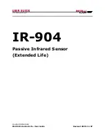 IntelliCam IR-904 User Manual preview