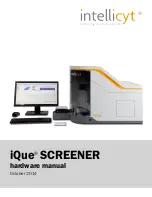 INTELLICYT iQue SCREENER Hardware Manual предпросмотр