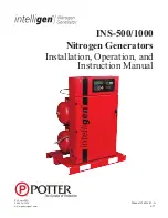 Intelligen INS-1000 Installation, Operation And Instruction Manual preview