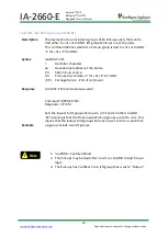 Preview for 37 page of Intelligent Appliance IA-2660-E User Manual