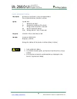 Preview for 34 page of Intelligent Appliance IA-2660-Ui User Manual