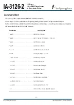 Preview for 10 page of Intelligent Appliance IA Daisy-chain Series User Manual