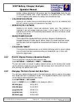 Предварительный просмотр 38 страницы Intelligent Charging IC8P Operator'S Manual