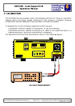 Preview for 10 page of Intelligent Charging LSU220A Operator'S Manual