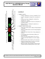 Preview for 6 page of Intelligent Charging MB/TS25 PC211 Operator'S Manual