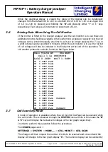 Preview for 17 page of Intelligent Charging MB73+ Operator'S Manual