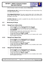 Preview for 31 page of Intelligent Charging MB73+ Operator'S Manual