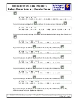 Предварительный просмотр 40 страницы Intelligent Charging NSN 6130-99-391-3441 Operator'S Manual