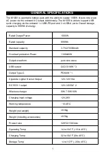 Preview for 3 page of Intelligent Energy M1000 User Manual