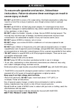 Preview for 4 page of Intelligent Energy M1000 User Manual