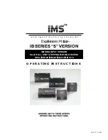 Предварительный просмотр 73 страницы Intelligent Motion Systems IB S Series Operating Instructions Manual