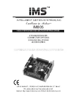 Intelligent Motion Systems IM805 Operating Instructions Manual preview