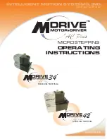 Предварительный просмотр 1 страницы Intelligent Motion Systems MDrive AC Plus 34 Operating Instructions Manual