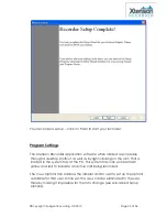 Preview for 20 page of Intelligent Recording Xtension Recorder Universal Adapter 3.0 Installation And User Manual