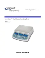 Intelligent Weighing Technology Intell-Count IDC 15 User'S Operation Manual предпросмотр