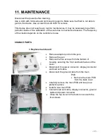 Предварительный просмотр 27 страницы Intelligent Weighing Technology QHD+15 Service Manual