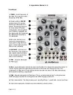 Preview for 2 page of intellijel designs Corgasmatron Manual