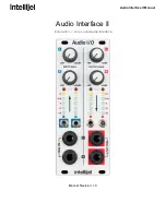 Preview for 1 page of Intellijel Audio Interface II Manual