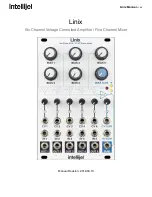 Intellijel Linix Manual предпросмотр