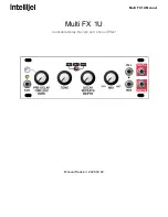 Intellijel Multi FX 1U Manual preview