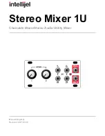 Preview for 1 page of Intellijel Quadratt 1U Manual