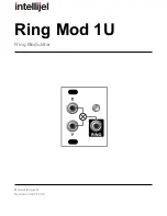 Preview for 1 page of Intellijel Ring Mod 1U Manual