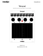 Intellijel Tetrapad User Manual предпросмотр