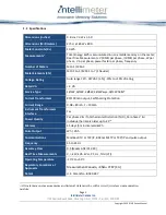 Preview for 5 page of Intellimeter i -meter MF3 Installation And User Manual