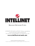 Preview for 8 page of Intellinet 150101 Quick Install Manual