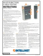 Preview for 1 page of Intellinet 351898 Instructions