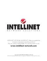 Preview for 8 page of Intellinet 520409 User Manual