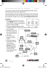 Preview for 4 page of Intellinet 524711 Quick Install Manual