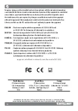 Предварительный просмотр 10 страницы Intellinet 561822 Instructions Manual