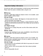 Preview for 4 page of IntelliSense i-Q132 Instruction Manual