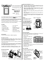 Предварительный просмотр 1 страницы IntelliSense PHANTOM XJ-835 Installation Instructions