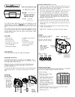 IntelliSense STEALTH XJ-2035 Installation Instructions предпросмотр